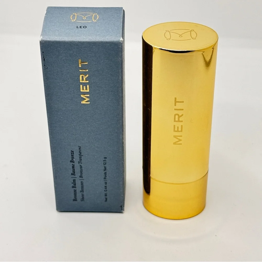 Merit Bronze Balm Sheer Bronzer Leo Medium Deep Brand New in Box